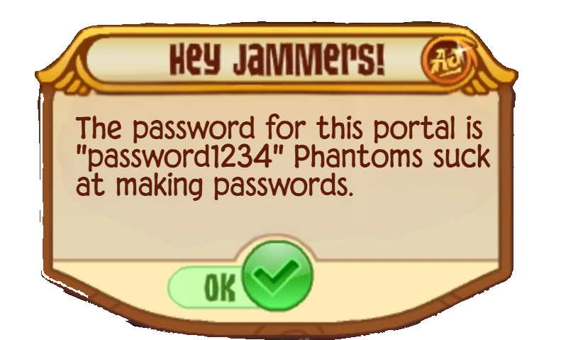 password is password1234